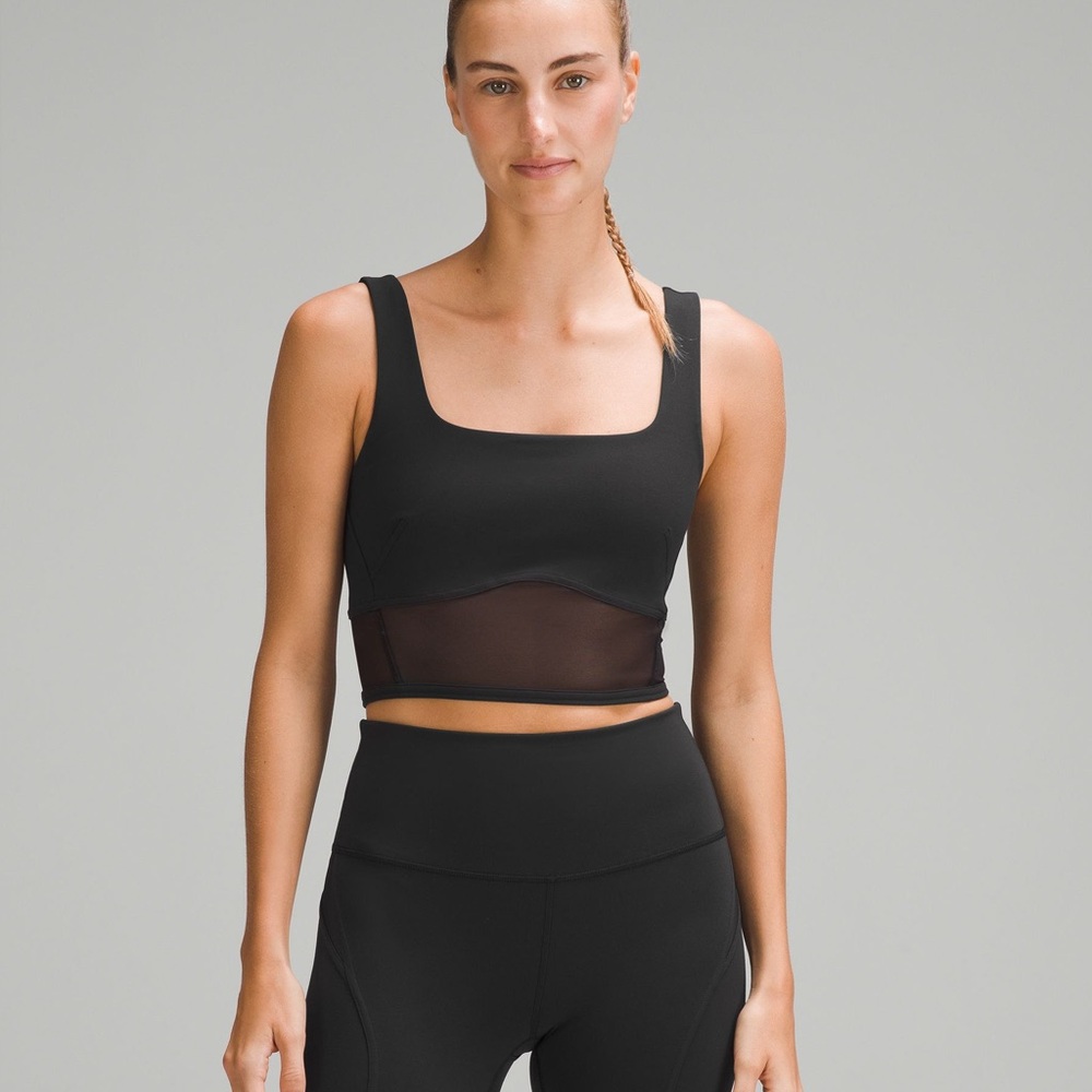 Lululemon Wunder Train Mesh Panel Tank Top
